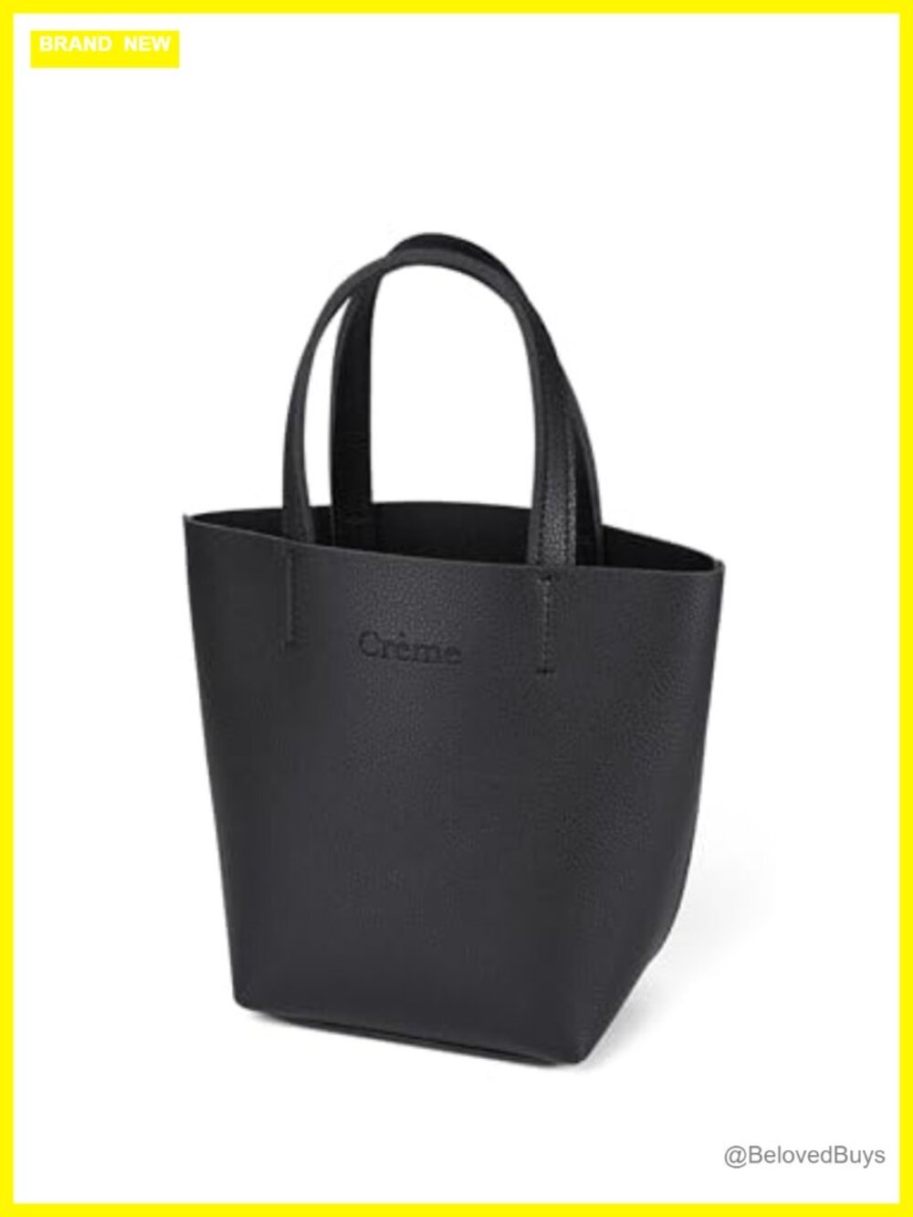 Faux Leather Tote Bag for Women Ultralight Travel Work Commuter